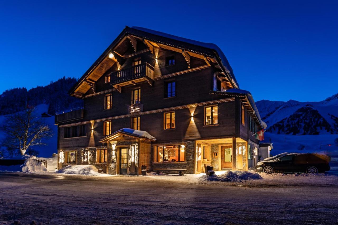 Hotel Des Alpes Адельбоден Екстер'єр фото